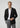 Appearance-An-Ivy-Flannel-Blazer-Jakke-Dobbeltradet-Double-Breated-Sort-Black-Herre-Maend-Men-Unstructured-Wool-Uld