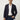 Appearance-An-Ivy-Flannel-Blazer-Unstructured-Jakke-Uld-Herre-Maend-Men-Weekend-Casual-Peak-Lapel-Navy-Moerkeblaa
